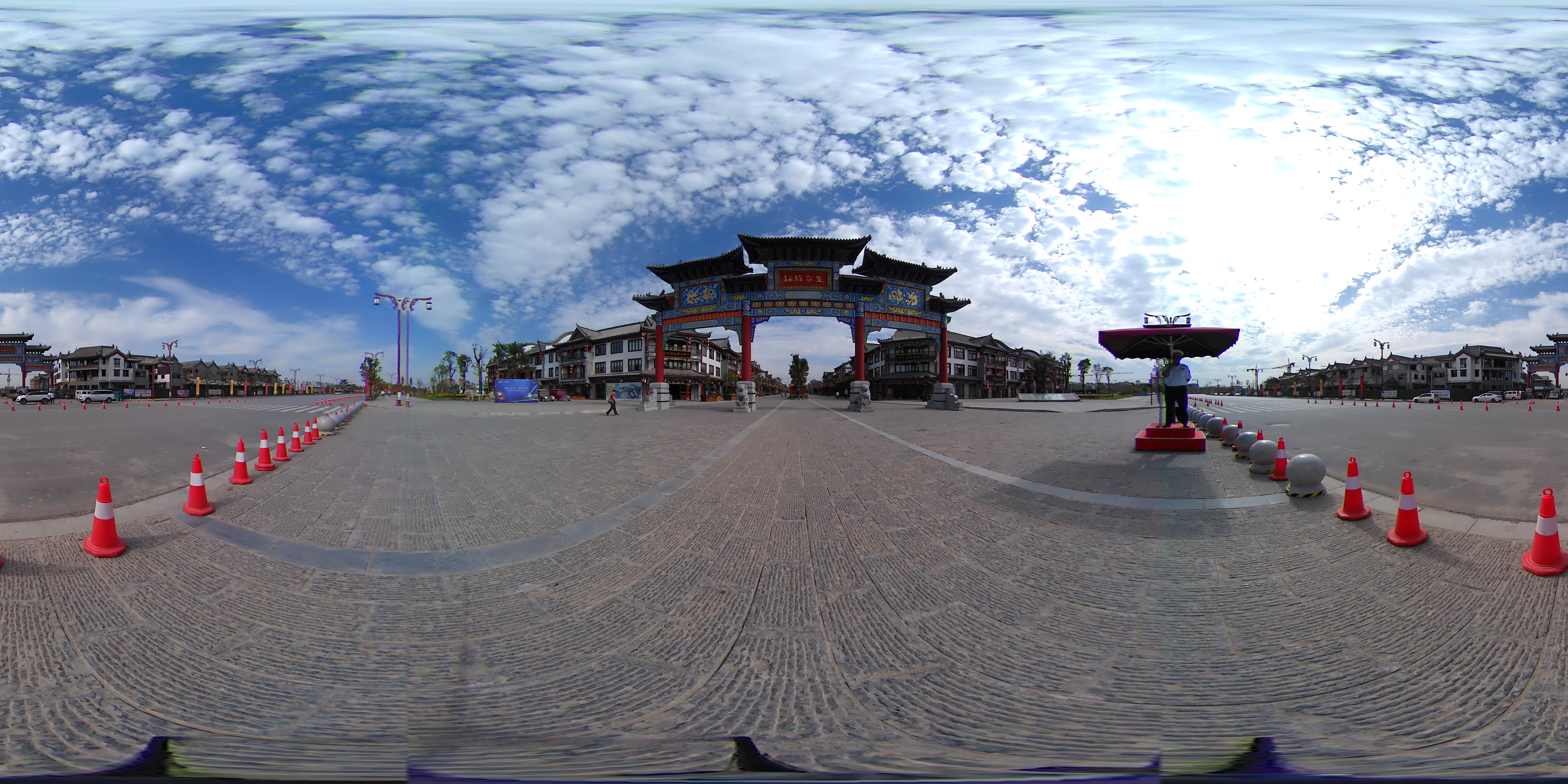 VR視角 | 360°全景VR帶你走進駐馬店皇家驛站