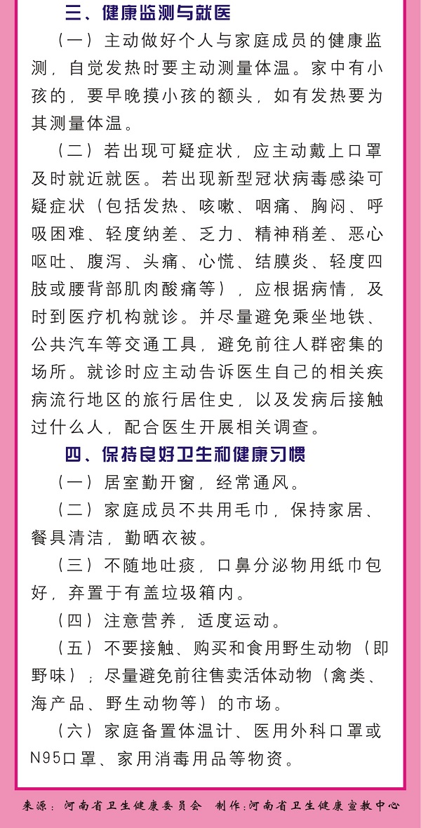  新型冠狀病毒感染的肺炎預(yù)防控制系列指南（二）