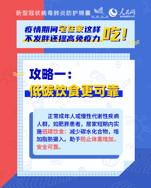 疫情期間宅在家這樣吃！不發(fā)胖還提高免疫力