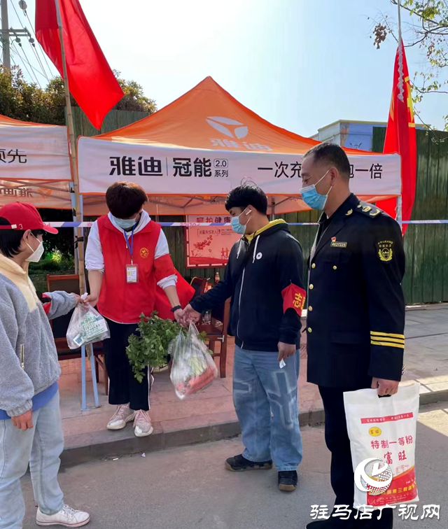 駐馬店青年志愿者者：奉獻(xiàn)青春力量 筑牢疫情防控防線