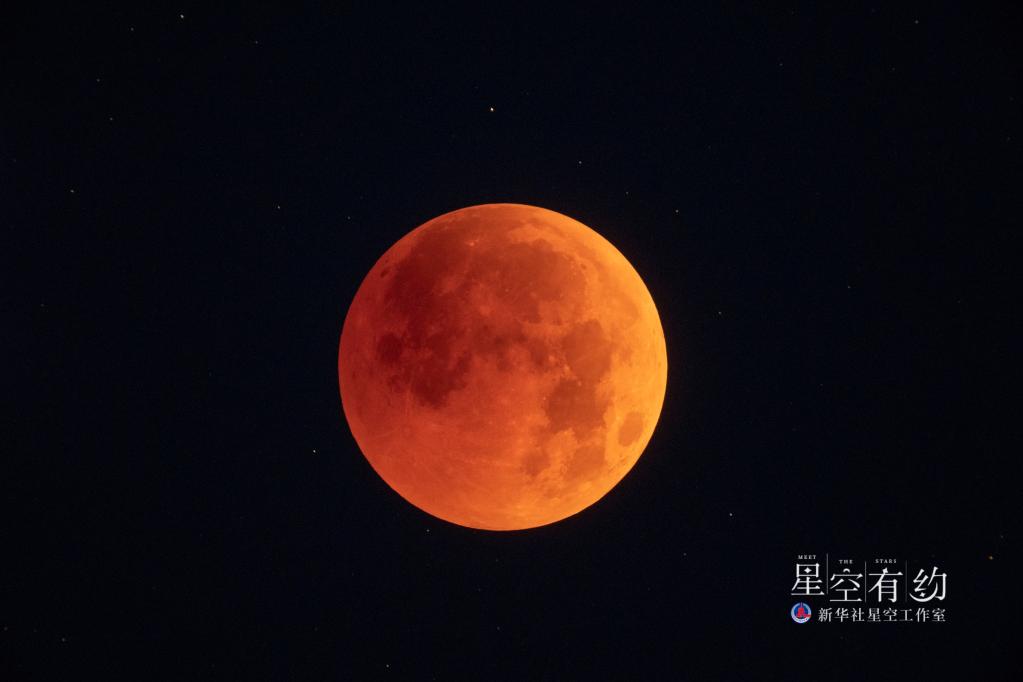 8日天宇“上線”月全食，我國(guó)公眾可賞“紅月亮”