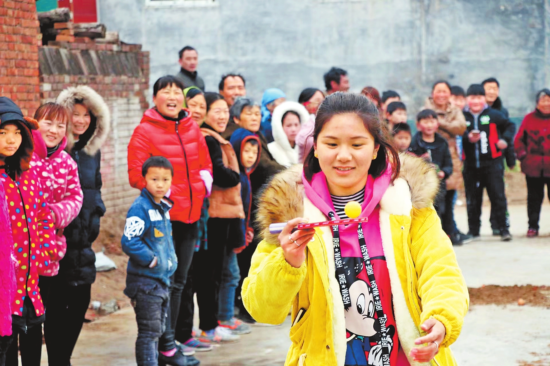 新春走基層丨趣味“村運(yùn)”會(huì) 快樂迎新年