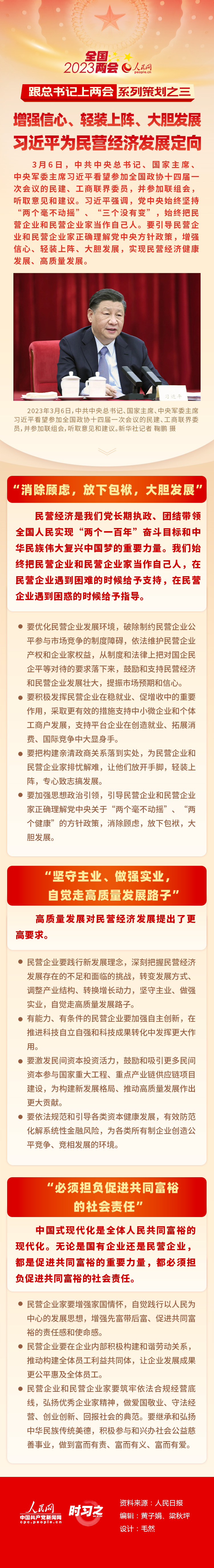 跟總書(shū)記上兩會(huì)系列策劃之三 增強(qiáng)信心、輕裝上陣、大膽發(fā)展習(xí)近平為民營(yíng)經(jīng)濟(jì)發(fā)展定向