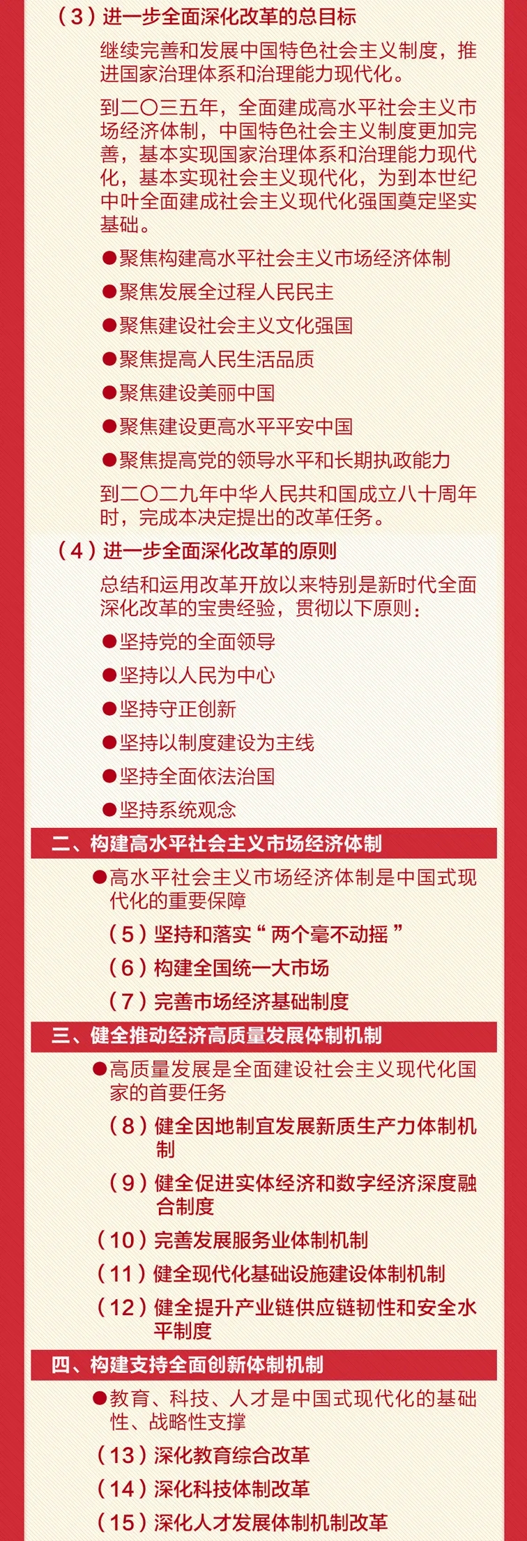 轉(zhuǎn)存！60條要點速覽二十屆三中全會《決定》