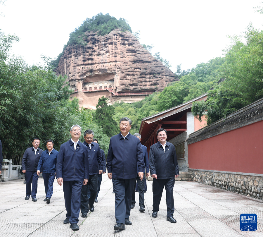 習近平在甘肅考察時強調(diào) 深化改革勇于創(chuàng)新苦干實干富民興隴 奮力譜寫中國式現(xiàn)代化甘肅篇章