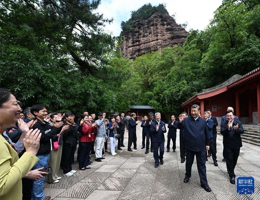 習近平在甘肅考察時強調(diào) 深化改革勇于創(chuàng)新苦干實干富民興隴 奮力譜寫中國式現(xiàn)代化甘肅篇章