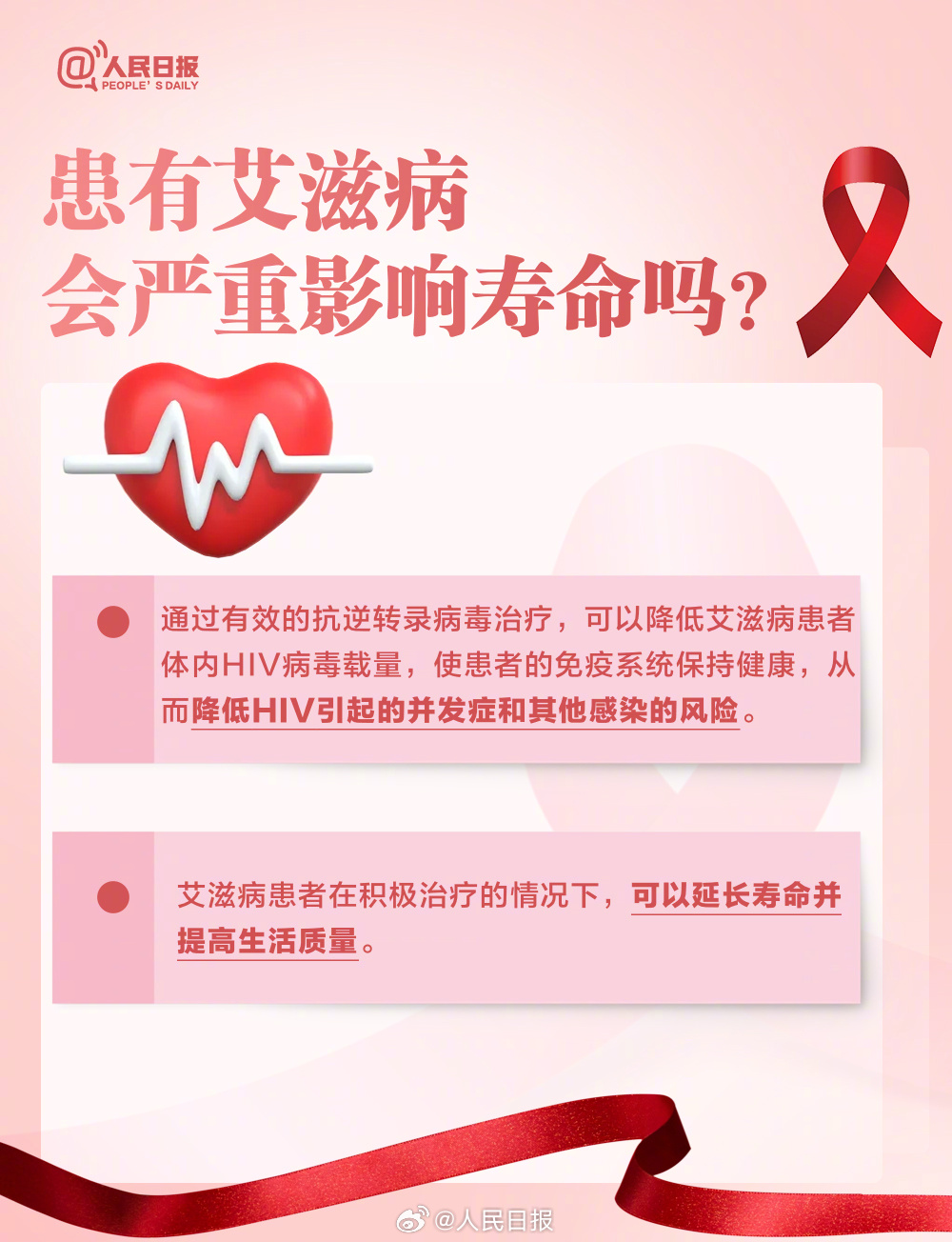 轉存了解！關于艾滋病這些你要知道