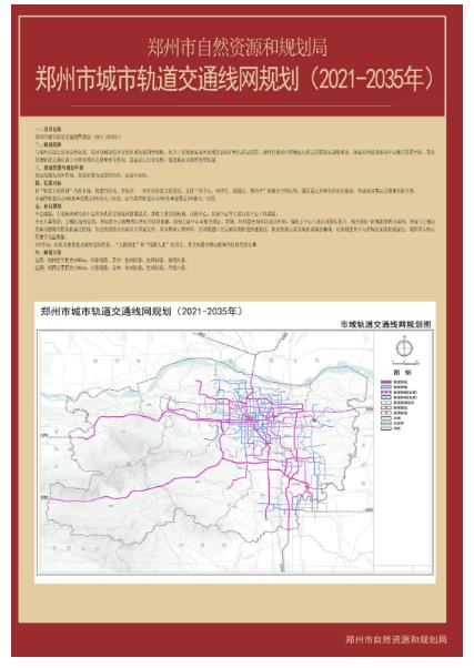 最新！鄭州城市軌道交通線網(wǎng)規(guī)劃公示