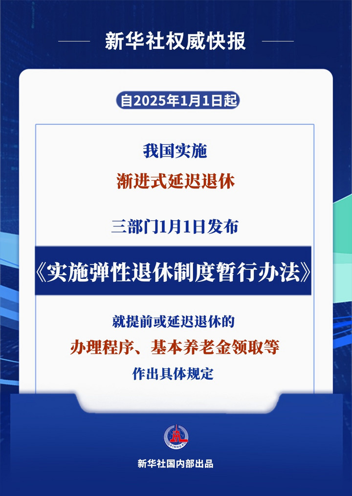 辦法公布！2025年起彈性退休這樣實施